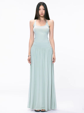 backless sling dress
