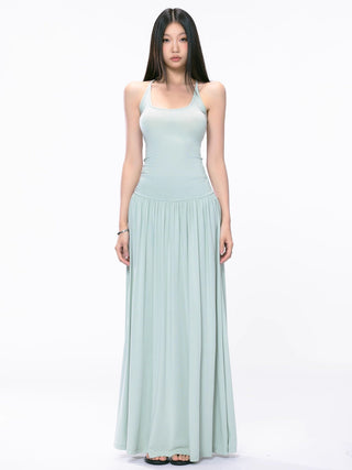 backless sling dress