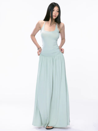 backless sling dress