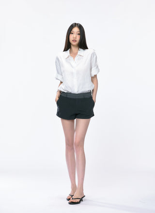loose polo shirt