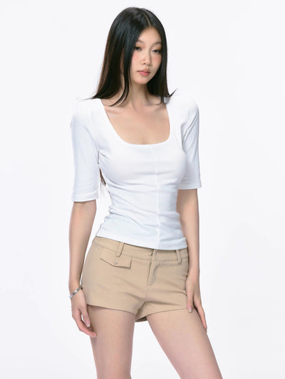 white slim Top 02