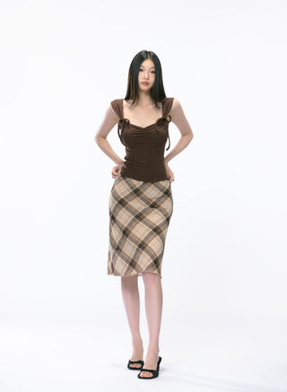 backless camisole vest