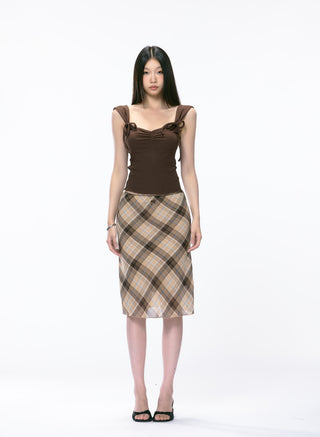 backless camisole vest