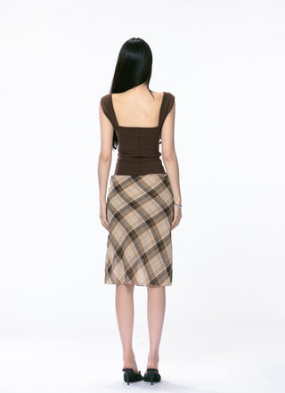 backless camisole vest