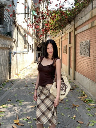 backless camisole vest