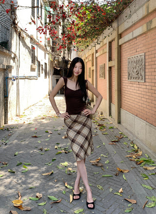 backless camisole vest