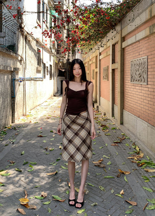backless camisole vest