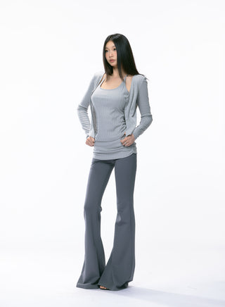 bootcut trousers