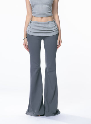 bootcut trousers