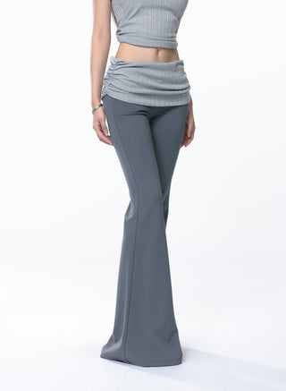 bootcut trousers