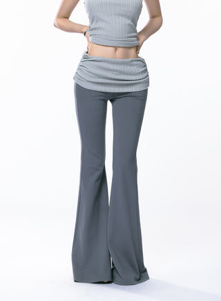 bootcut trousers