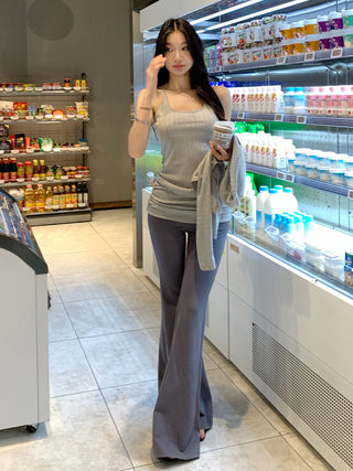 bootcut trousers