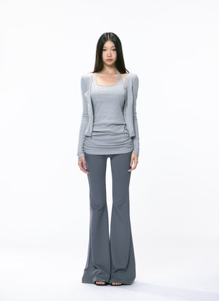 bootcut trousers