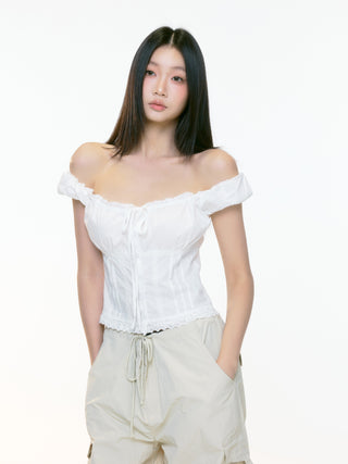 draped overall pants