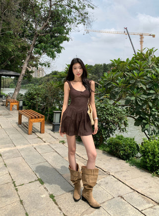A-line sling dress