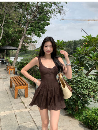 A-line sling dress