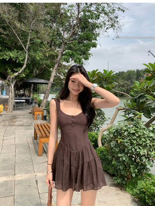 A-line sling dress