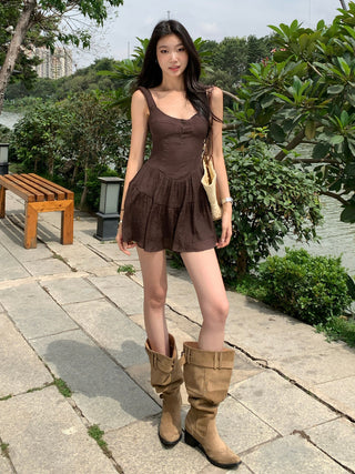 A-line sling dress