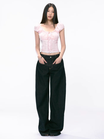 loose wide jeans