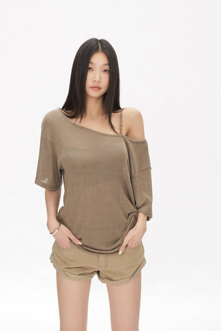 see-through off-shoulder