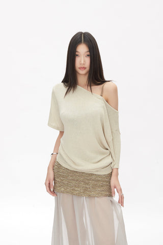 see-through off-shoulder