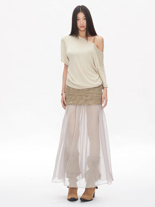 see-through off-shoulder