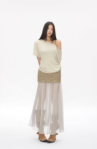 see-through off-shoulder