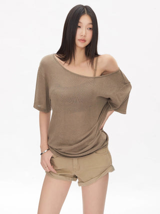 see-through off-shoulder