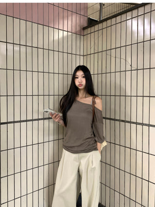 see-through off-shoulder