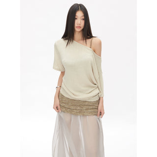 see-through off-shoulder