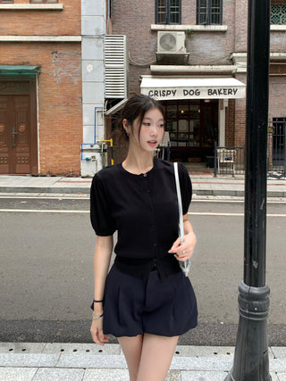 loose knit cardigan