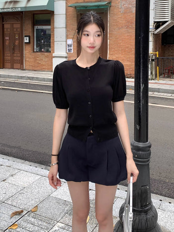 loose knit cardigan