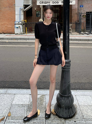 loose knit cardigan