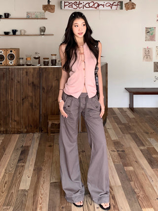 retro overall pants