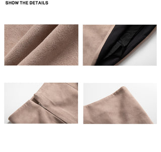 khaki sexy skirt