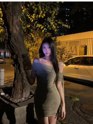 black vest dress