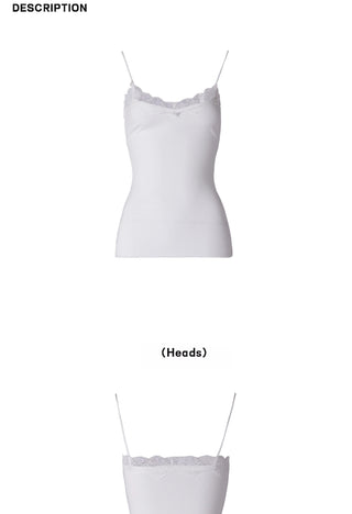 slim camisole vest