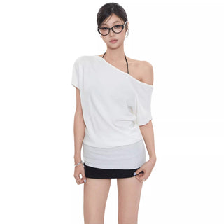 white off-shoulder