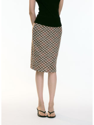 straight midi skirt