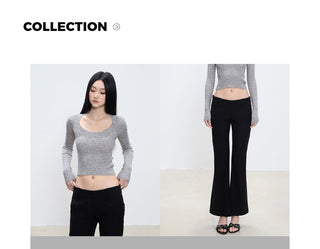 slim shoulder top