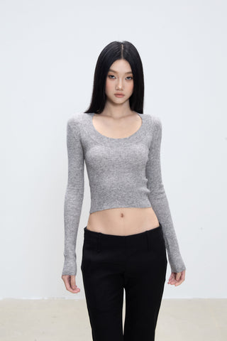 slim shoulder top