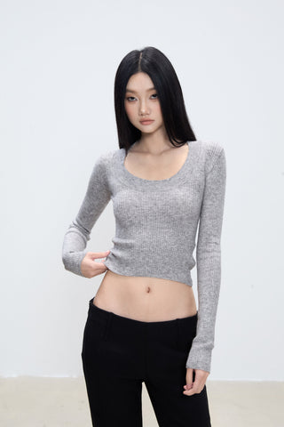 slim shoulder top