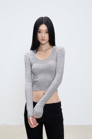 slim shoulder top