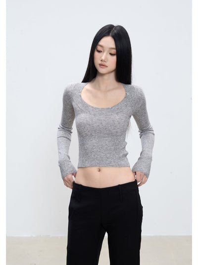 slim shoulder top