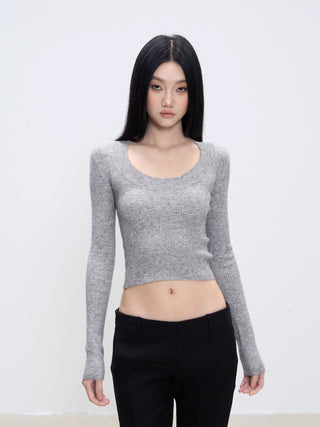 slim shoulder top