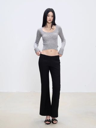 slim shoulder top