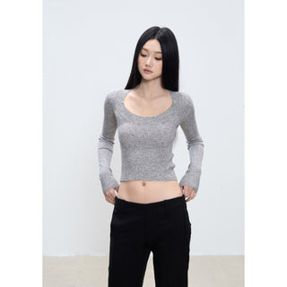 slim shoulder top