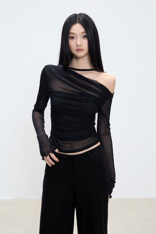 strapless shoulder top