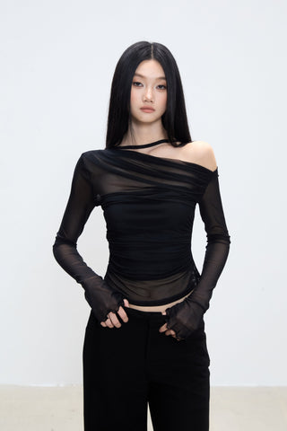strapless shoulder top
