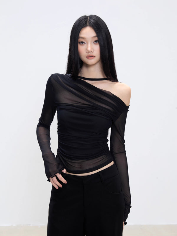 strapless shoulder top